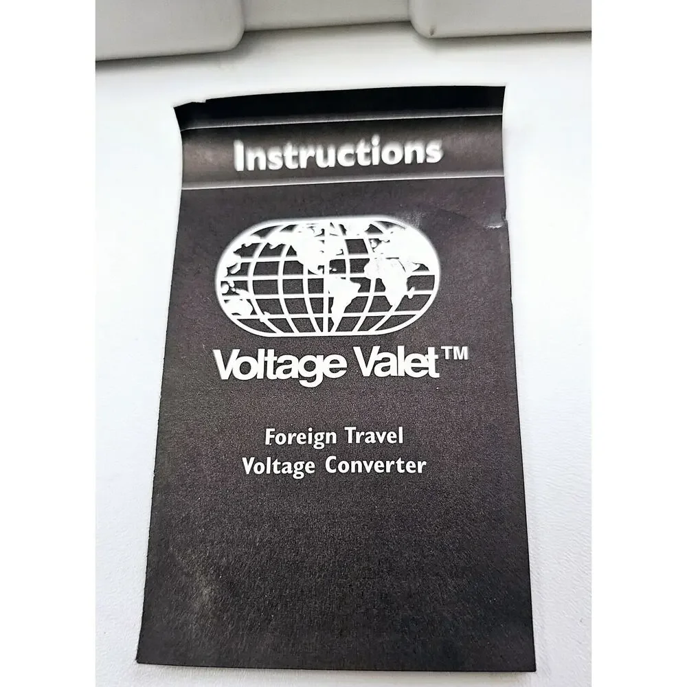 Voltage Valet Foreign Travel Voltage Converter Kit 50 Watt/1600 Watt Model VCCP